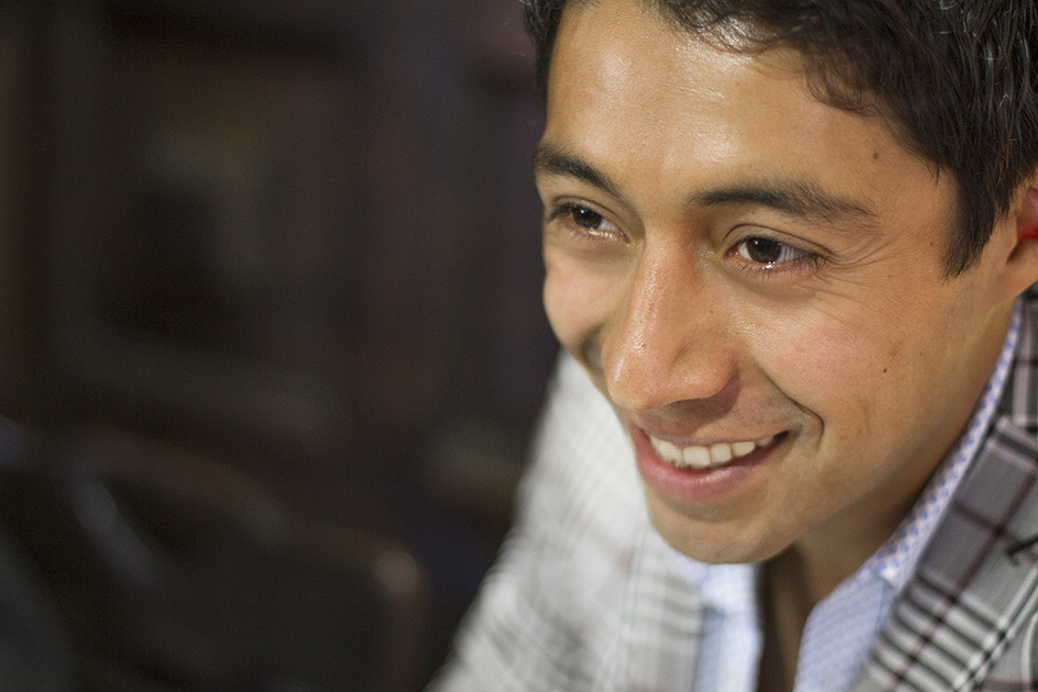 Sergio Flores, en los cuernos de la luna